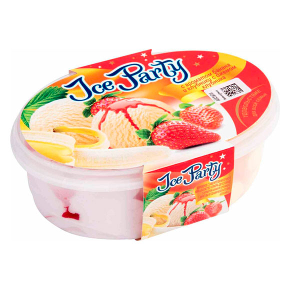 Лоток "Ice party Банан-Клубника"